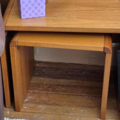 Solid Wood Stackable Tables