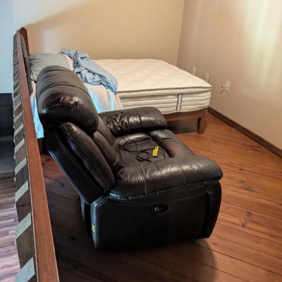 SAME RECLINER AND BED 