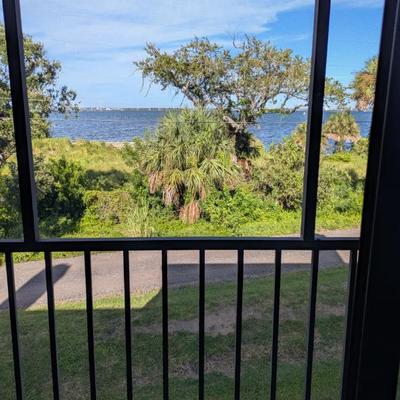 VIEW FROM LIVING ROOM