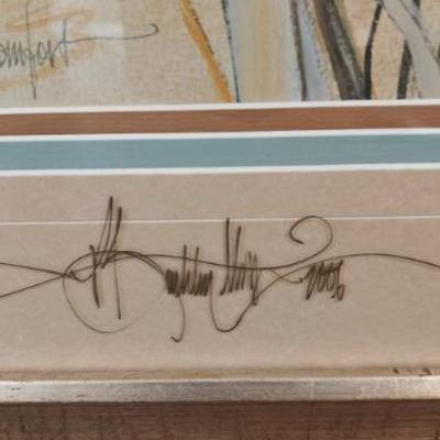 Sale Photo Thumbnail #36: P. Buckley Moss Double Signed Print