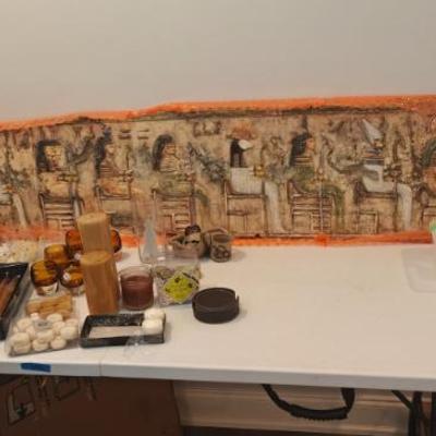 Sale Photo Thumbnail #65: Handmade Artisan "Egyptian" Plaster Art