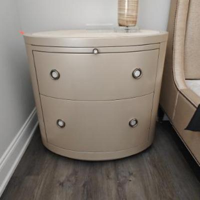 Sale Photo Thumbnail #19: Caracole Nightstands and Uttermost Lamp