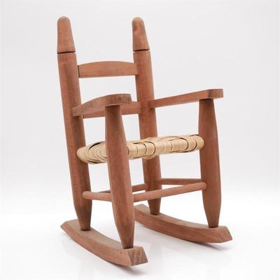 Antique Reproduction Miniature Toy Rocking Chair
