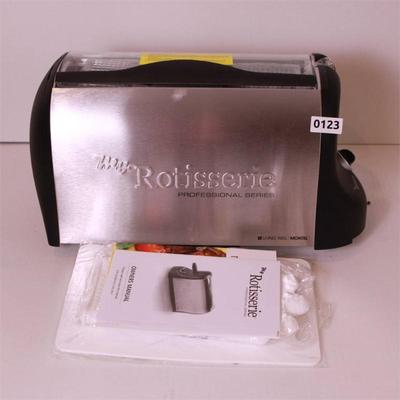 Living Well Montel My Rotisserie Professional Series