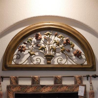 Arched Metal Wall Decor
