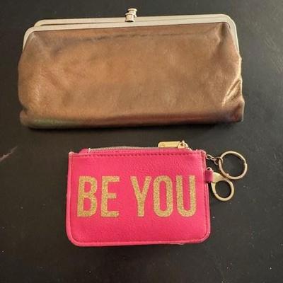 Two Metallic Multi-Function Wallets with Key Rings