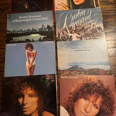 8 Barbara Streisand Vinyl Records