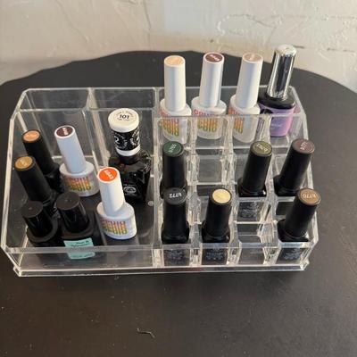 Nail Polish and Essential Oils with Organizer