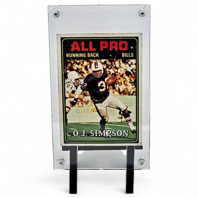 1974 Topps #130 O.J. Simpson