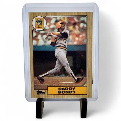 1987 Topps #320 Barry Bonds Rookie