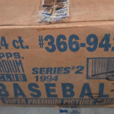1994 Stadium Club Baseball Series 2 Case w/ 24 Factory Sealed Boxes Rare