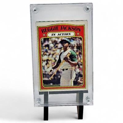 1972 Topps #436 Reggie Jackson