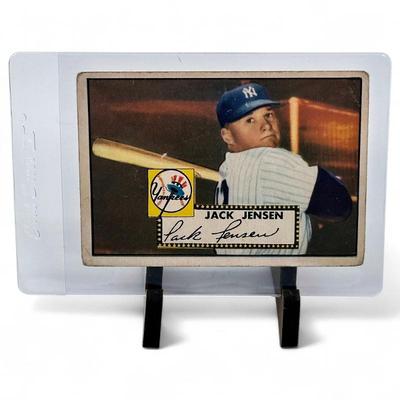 1952 Topps #122 Jackie Jensen