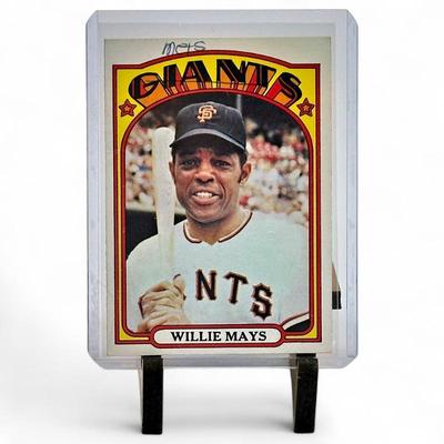 1972 Topps #49 Willie Mays