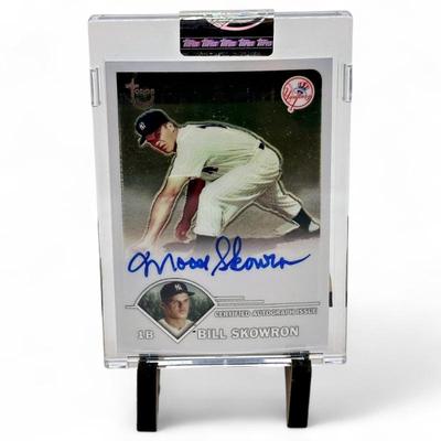2003 Topps Certified #TA-BS Bill Skowron Autograph Card