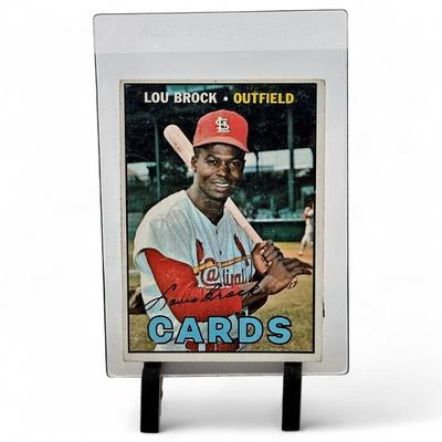 1967 Topps #285 Lou Brock