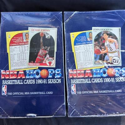 1990 NBA Hoops (4) Box Lot Factory Sealed Michael Jordan