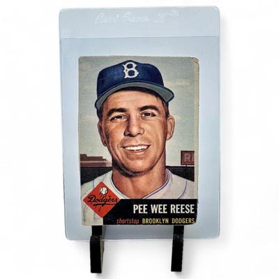 1953 Topps #76 Pee Wee Reese
