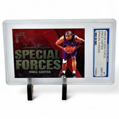 1999-00 Fleer Force #1 Vince Carter Special Forces PRO 9 Mint