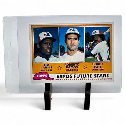 1981 Topps #479 Tim Raines Rookie