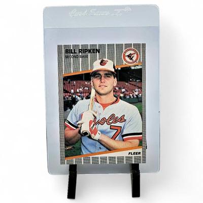1989 Fleer #616 Bill Ripken FF Blackout Card