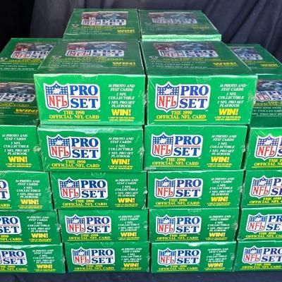 1990 Pro Set Football (20) Box Lot Factory Sealed Lombardi Holo