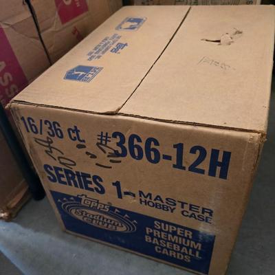 1992 Topps Stadium Club Baseball Series 1 Master Hobby Sealed Case 16 Boxes