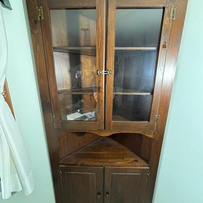 Beautiful Corner Cabinet 