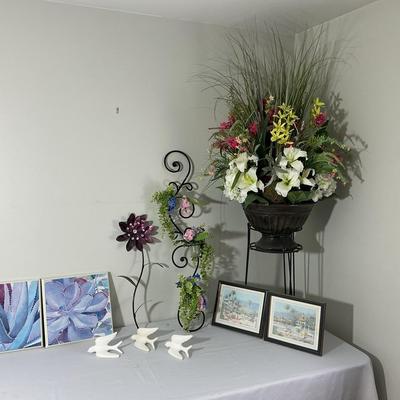 Faux  Plant Decor
