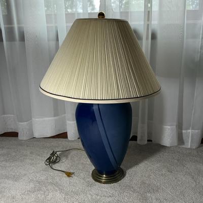 Blue Table Lamp