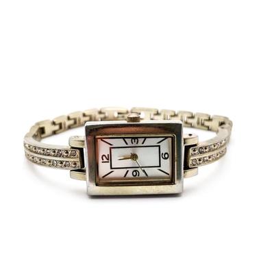 Sale Photo Thumbnail #272: Vintage Gold-Tone Watch w/ Rhinestones