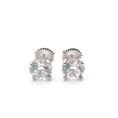 Sale Photo Thumbnail #197: 925 Sterling Diamond Stud Earrings