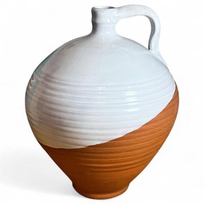 Sale Photo Thumbnail #13: A. Naharro Two-Tone Terracotta Vase