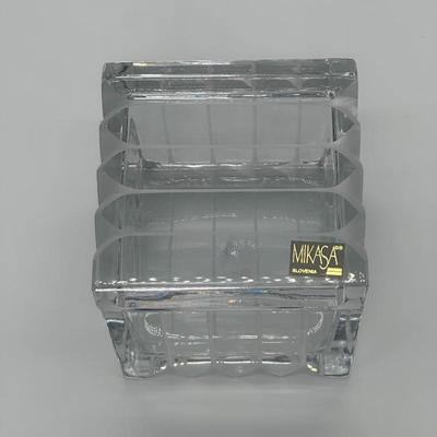 Sale Photo Thumbnail #287: Mikasa Crystal Cubed Drawer, Celebration Pattern