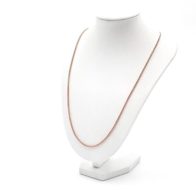 Sale Photo Thumbnail #101: Sterling 925 Rose-Tone Chain Necklace