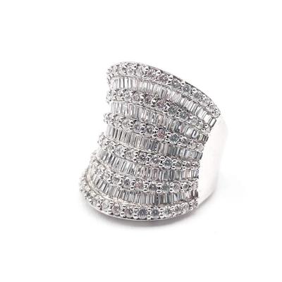 Sale Photo Thumbnail #117: Sterling 925 Bella Luce Cubic Zirconia Statement Ring