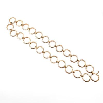 Sale Photo Thumbnail #252: Vintage Brass Chain Link Belt