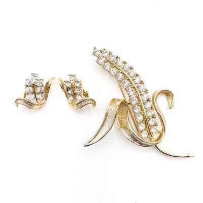 Sale Photo Thumbnail #221: Vintage Sarah Coventry Radiance Brooch & Earrings Set
