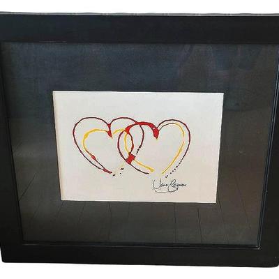 Jane Seymour Signed Original Open Hearts Painting 