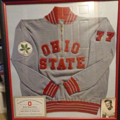 Framed Ohio State University Varsity Jacket – Bob Endres