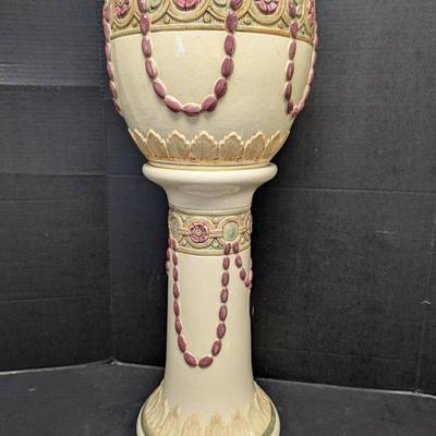 Weller Pottery "Pearl" Jardiniere & Stand