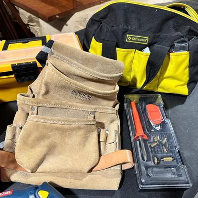 Lot Of Tools And Toolbags