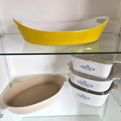 Vintage Corningware,  Denmark Copco Dish, Pampered Chef 