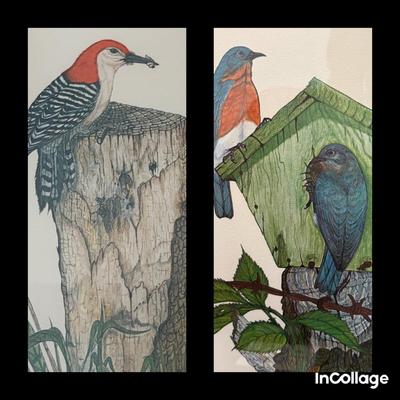 Signed & Numbered Bird Prints-Larry Felker
