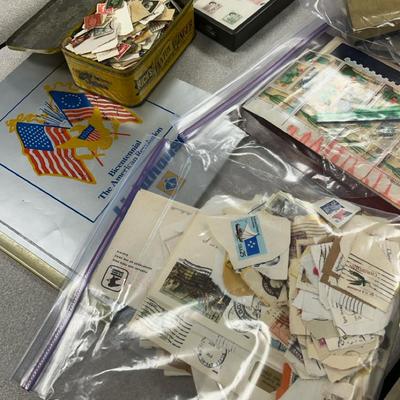 Large Lot Of Stamps 
