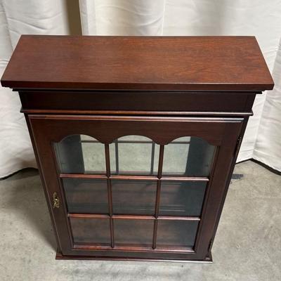 Curio Display Cabinet Wall Mount 