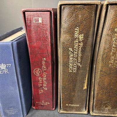 Bound Collections - Historical Stamps, Flags, Covers 