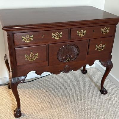 BIGGS Ball & Claw Chippendale Style Lowboy