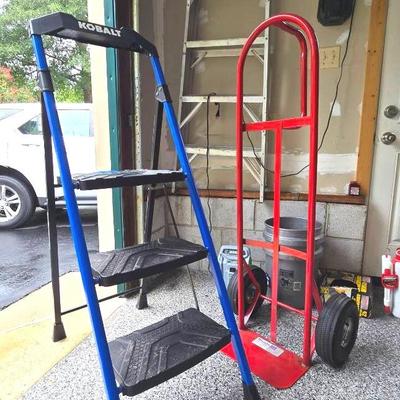 Werner & Kobalt Ladders, Milwaukee Hand Truck 