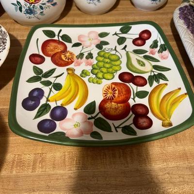 Hand Painted Serving Tray 